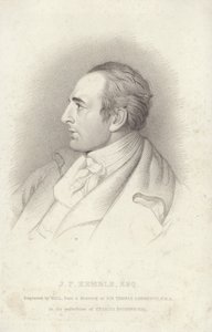 John Philip Kemble door Thomas Lawrence