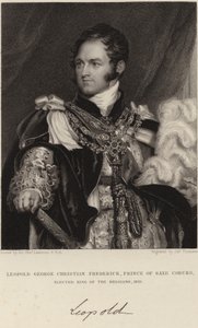 Koning Leopold I van België door Thomas Lawrence