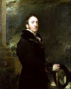 Portret van Cropley Ashley Cooper, 6e Graaf van Shaftesbury