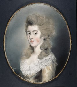 Portret van Georgiana Spencer