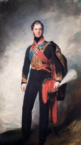 Portret van Henry William Paget, 1e Markies van Anglesey, Britse soldaat, 1818 door Thomas Lawrence