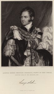 Portret van Koning Leopold I door Thomas Lawrence