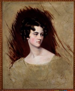 Portret van prinses Clementine van Metternich Schilderij door Sir Thomas Lawrence (1769-1830) door Thomas Lawrence
