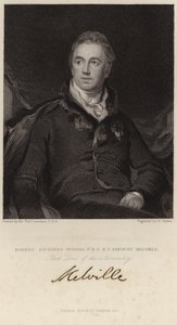Portret van Robert Saunders-Dundas