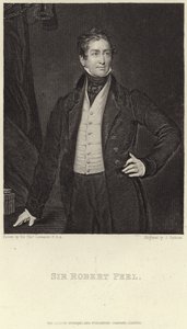 Portret van Sir Robert Peel door Thomas Lawrence