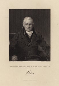 De Zeer Eerwaarde John Scott Graaf van Eldon door Thomas Lawrence