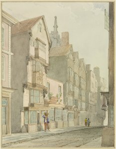 Mary-le-Port Straat door Thomas Leeson the Elder Rowbotham
