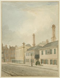 Almshouses van koopvaardijzeelieden, King Street door Thomas Leeson the Elder Rowbotham