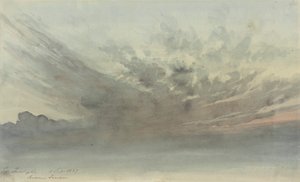 Wolkstudie - Avondschemering, Rodney Terrace
