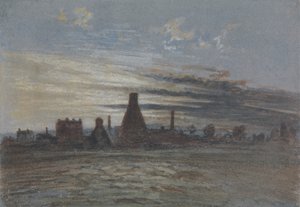 Oast House bij Schemering