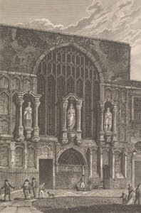 Uitzicht op de Kapel van St. Magdelen, Guildhall door Thomas Lord Busby