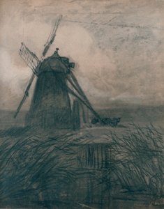 Een moerasmolen, c1840