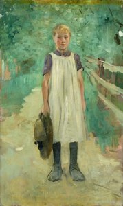 Een Boerin, 1895 door Thomas Ludwig Herbst