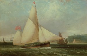 Het jacht Arundel van de 12e hertog van Norfolk