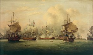 De Slag bij de Doggersbank, 5 augustus 1781