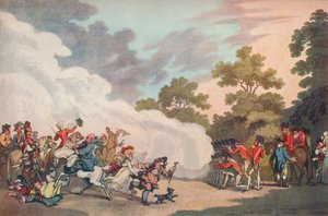 Een Veld Dag in Hyde Park, 1789, 1914 door Thomas Malton II