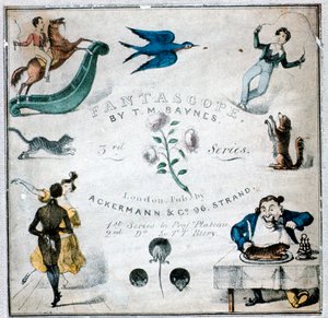 Boekje met instructies voor een Fantascope