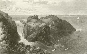 Carrick A Rede, Kust van Antrim, Ierland