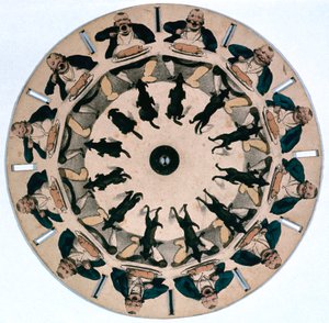 Fantascope-schijf, 1833