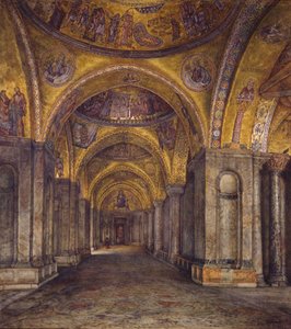 Venetië - Noord Atrium van St. Mark door Thomas Matthews Rooke