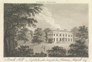 Beach Hill, op Enfield Chase, het landgoed van wijlen Francis Russell, Esquire, Buitenwijk - Noord door Thomas Medland