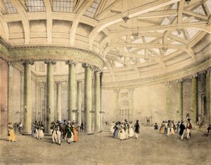 Central Exchange, Nieuwsruimte, ca. 1838