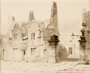 Ingang van de Grammar School in het St Mary