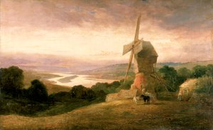De Tyne vanaf Windmill Hills, Gateshead, c.1818