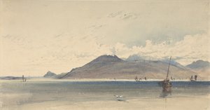Isle of Arran, vroege ochtend (1830-1839) door Thomas Miles Richardson I