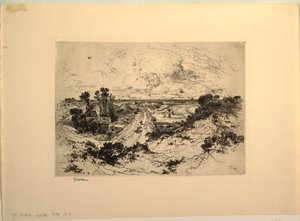 Een weg bij de zee, Easthampton, New York