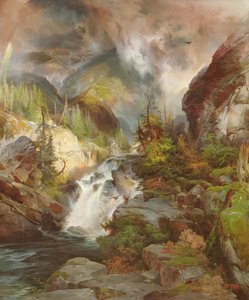 Kinderen van de Berg door Thomas Moran