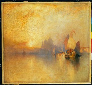 Opalescent Venetië door Thomas Moran