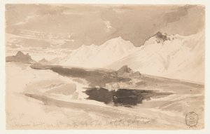 De Arkansas Divide door Thomas Moran