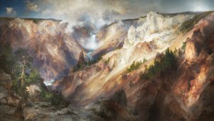 De Grand Canyon van de Yellowstone