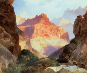 Onder de Rode Muur, Grand Canyon van Arizona, 1917