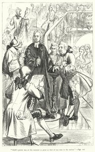 Illustratie voor het leven van Jonathan Swift door Thomas Morten