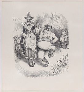 Een vrolijk kerstfeest door Thomas Nast