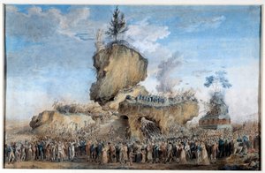 Feest van het Opperwezen op het Marsveld in 1793