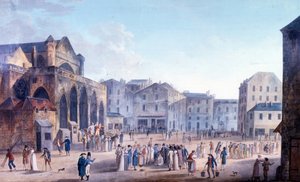 Straatscène in St Germain, Parijs