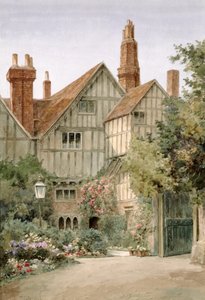 Een Oud Landhuis en Tuin door Thomas Nicholson Tyndale