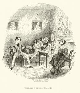 Illustratie voor Valentine Vox door Thomas Onwhyn