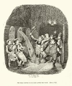Illustratie voor Valentine Vox (gravure) door Thomas Onwhyn