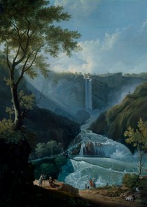 De watervallen van Terni, 1767 door Thomas Patch