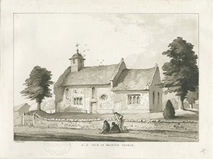 Blurton Kerk door Thomas Peploe Wood