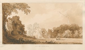 Chartley Kasteel door Thomas Peploe Wood