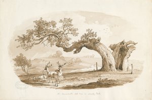 Chartley Hall - Park door Thomas Peploe Wood
