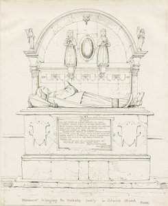 Colwich - Graf van Robert Wolseley door Thomas Peploe Wood