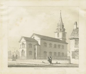 Darlaston Kerk door Thomas Peploe Wood
