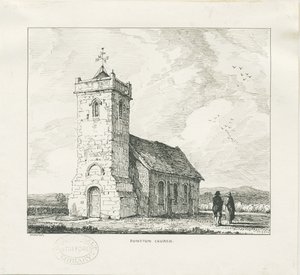 Dunston Kerk door Thomas Peploe Wood