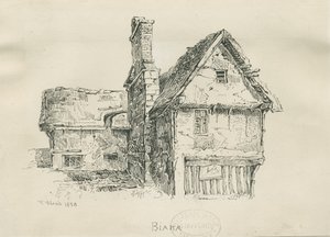 Eccleshall - Biana Hall door Thomas Peploe Wood